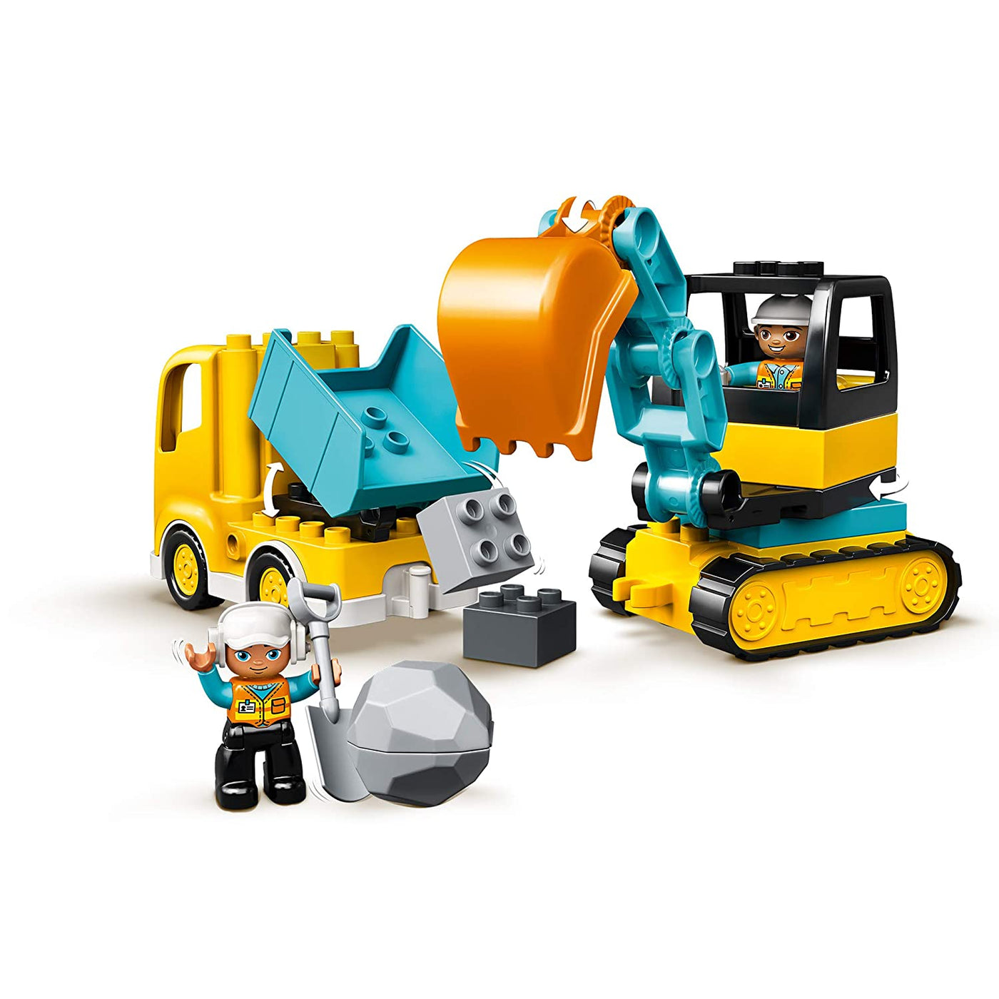 LEGO DUPLO Truck & Tracked Excavator, 10931