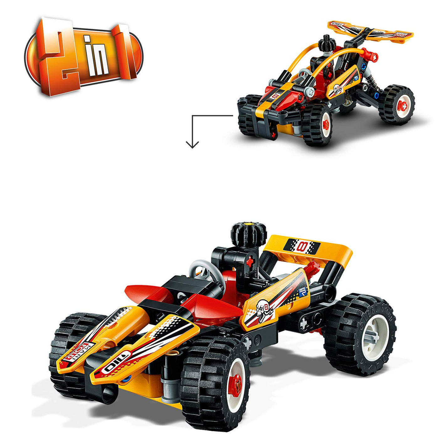 LEGO Technic Buggy Set, 42101 (Pcs 117)