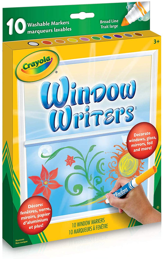 Washable Window Markers, 10 Count | Crayola