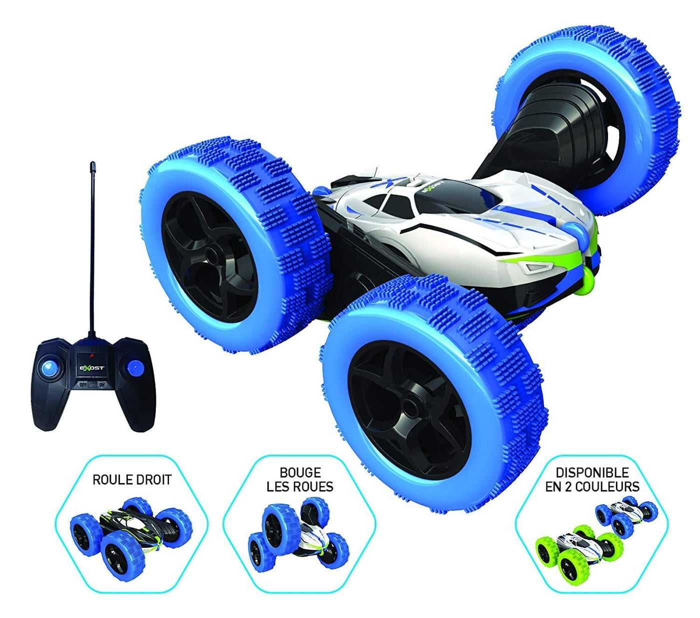 Exost Storm RC Car! (Perform On 2 Faces); Scale: 1:18; Speed: 8 km/h - Krazy Caterpillar 