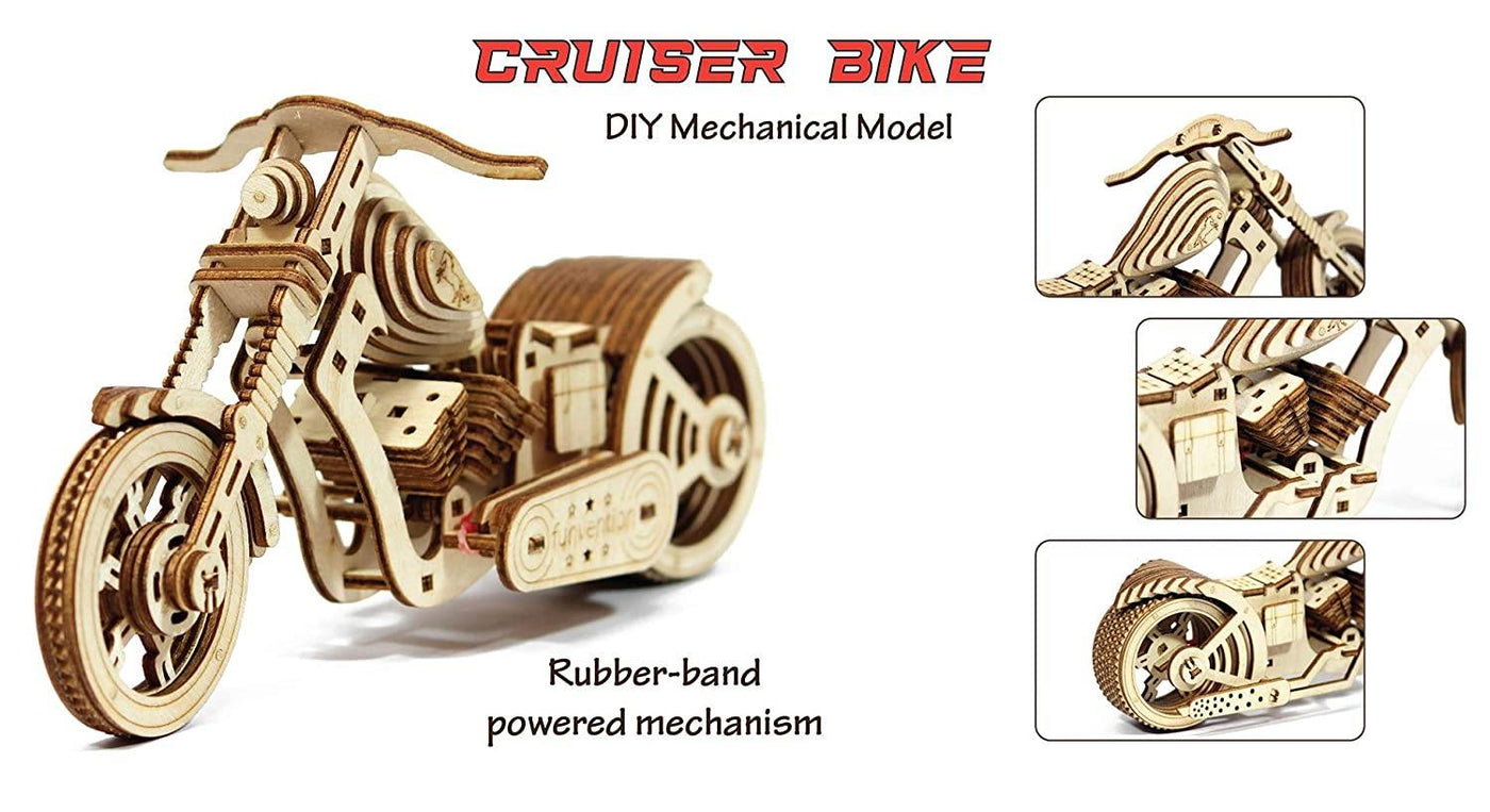 Cruiser Bike - DIY Mechanical Model | Funvention - Krazy Caterpillar 