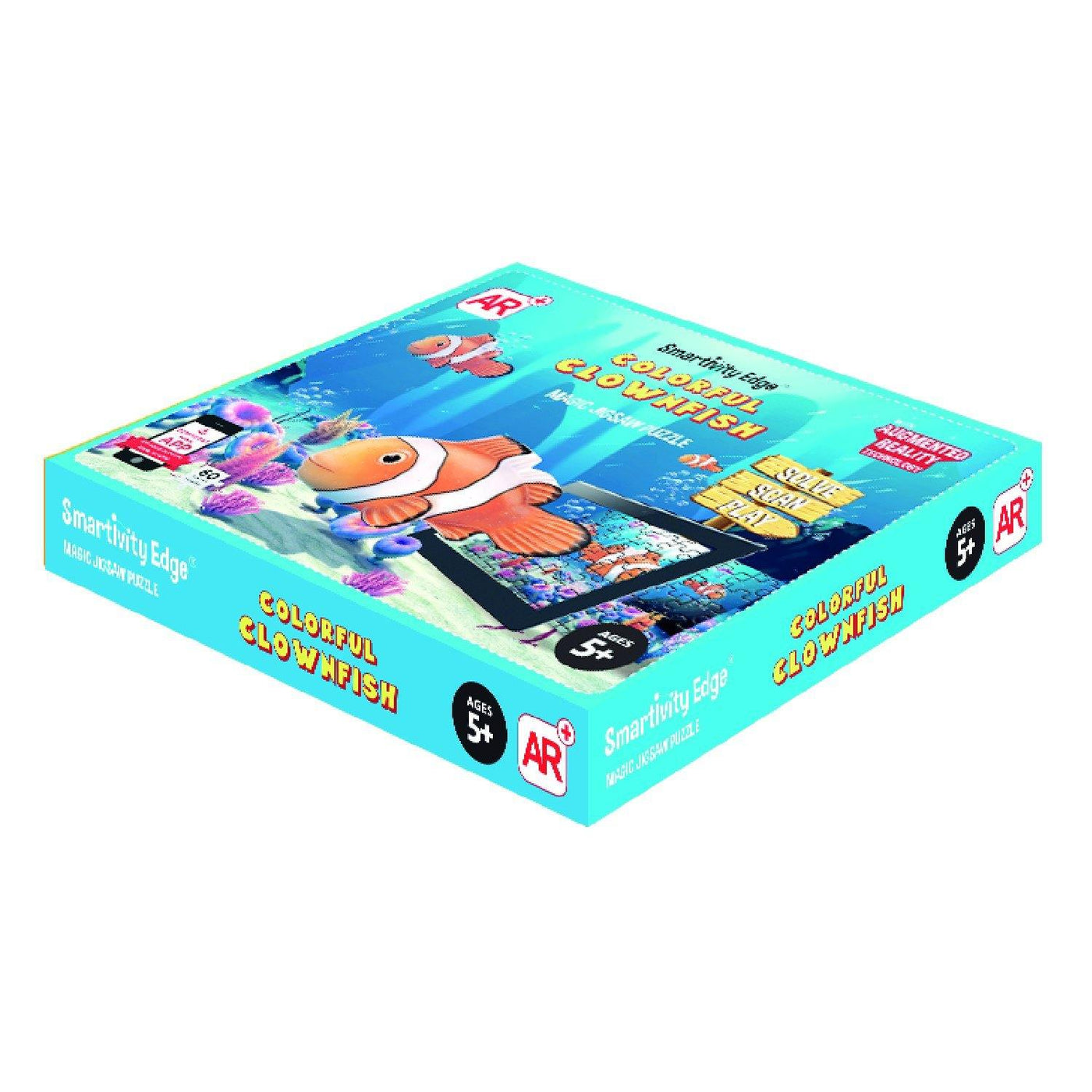 Colourful Clownfish | Magic Jigsaw Puzzle | Augmented Reality - Krazy Caterpillar 
