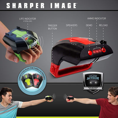 Two Player Set Laser Tag by Sharper Image Toys, USA Toy