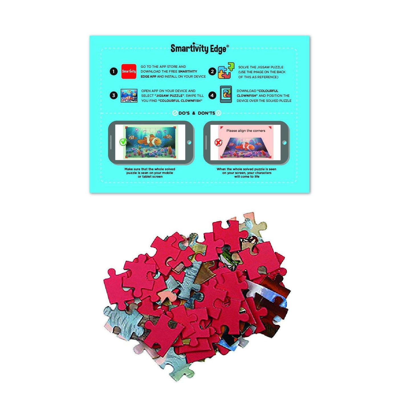 Colourful Clownfish | Magic Jigsaw Puzzle | Augmented Reality - Krazy Caterpillar 