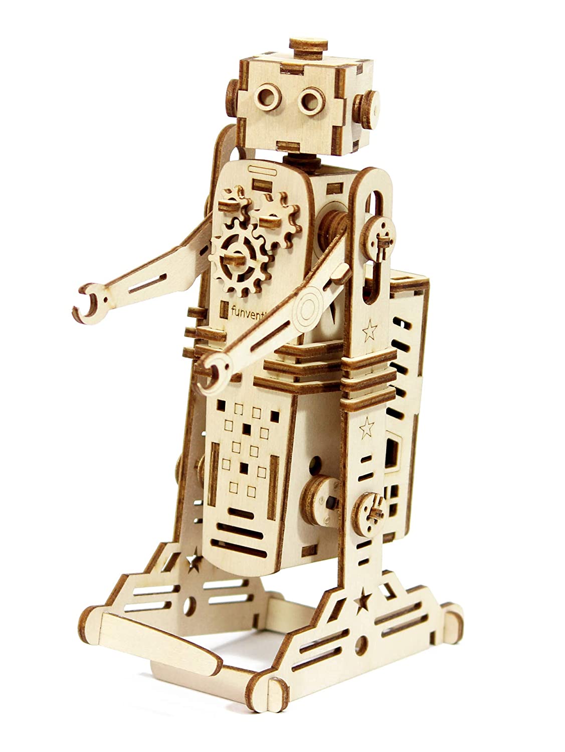 i-ROBOT - DIY Walking Robot Mechanical Model | Funvention - Krazy Caterpillar 