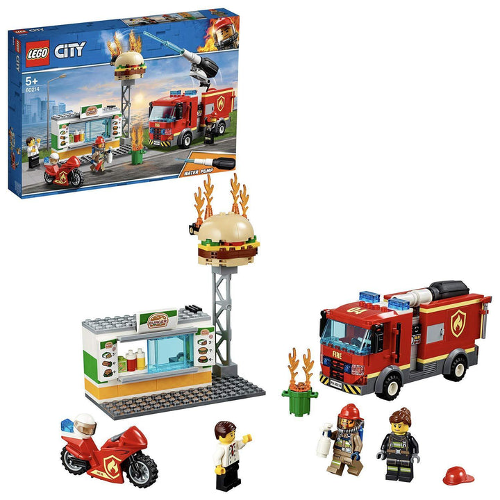 Burger Bar Fire Rescue, 60214 LEGO® City – Krazy Caterpillar