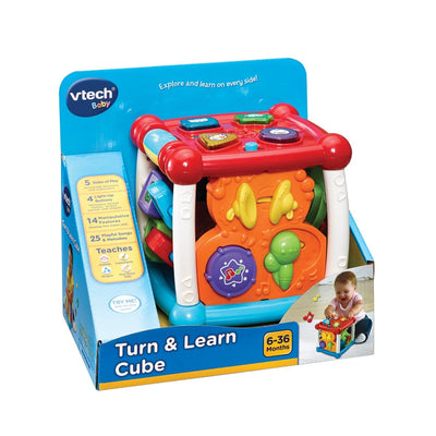 Turn & Learn Cube by VTech Hong Kong Toy