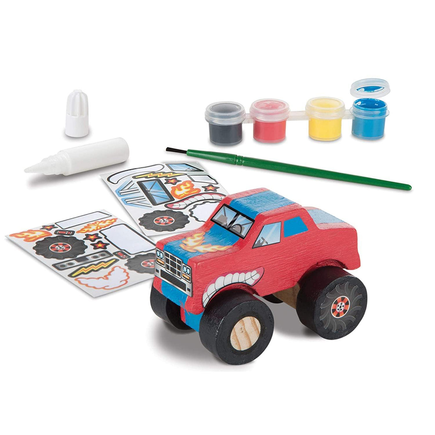 Created by Me! Monster Truck Wooden Craft Kit - Krazy Caterpillar 