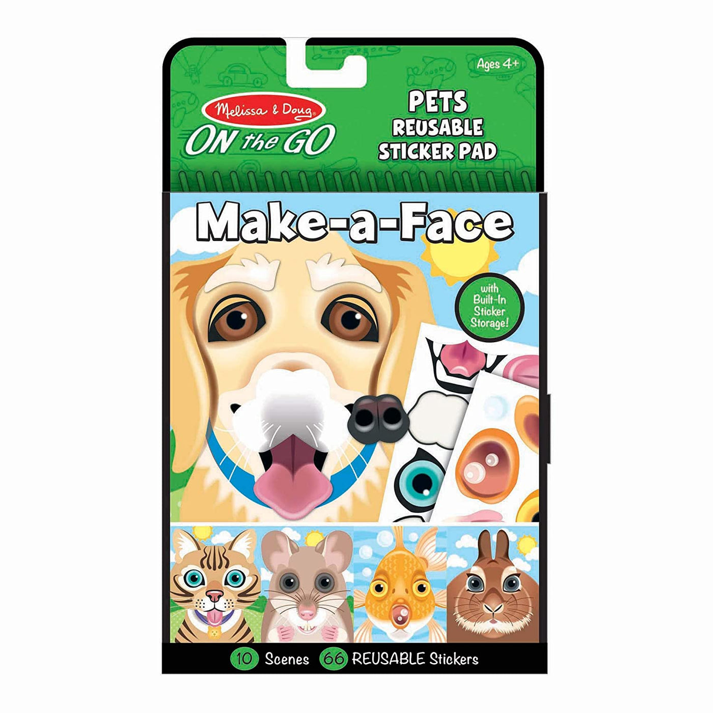 Pets | Make-A-Face Reusable Sticker Pad