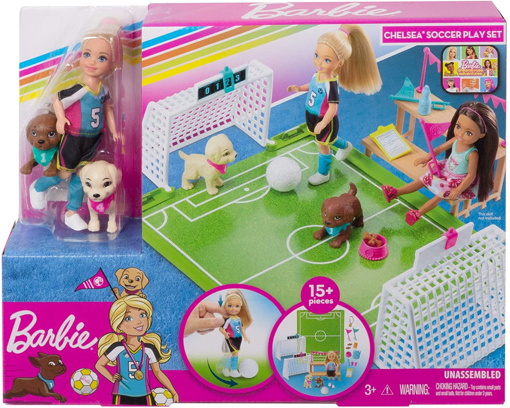 Chelsea Soccer Playset - Barbie | Barbie