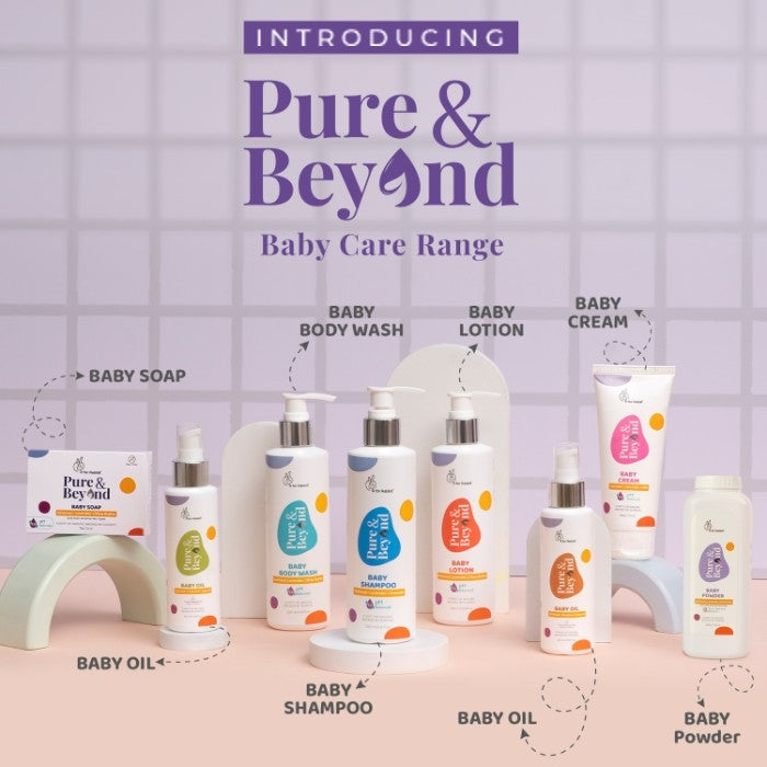 Pure & Beyond Baby Cream for Kids - Oatmeal, Lavender & Milk Moisturizer Cream - 100GM | R For Rabbit