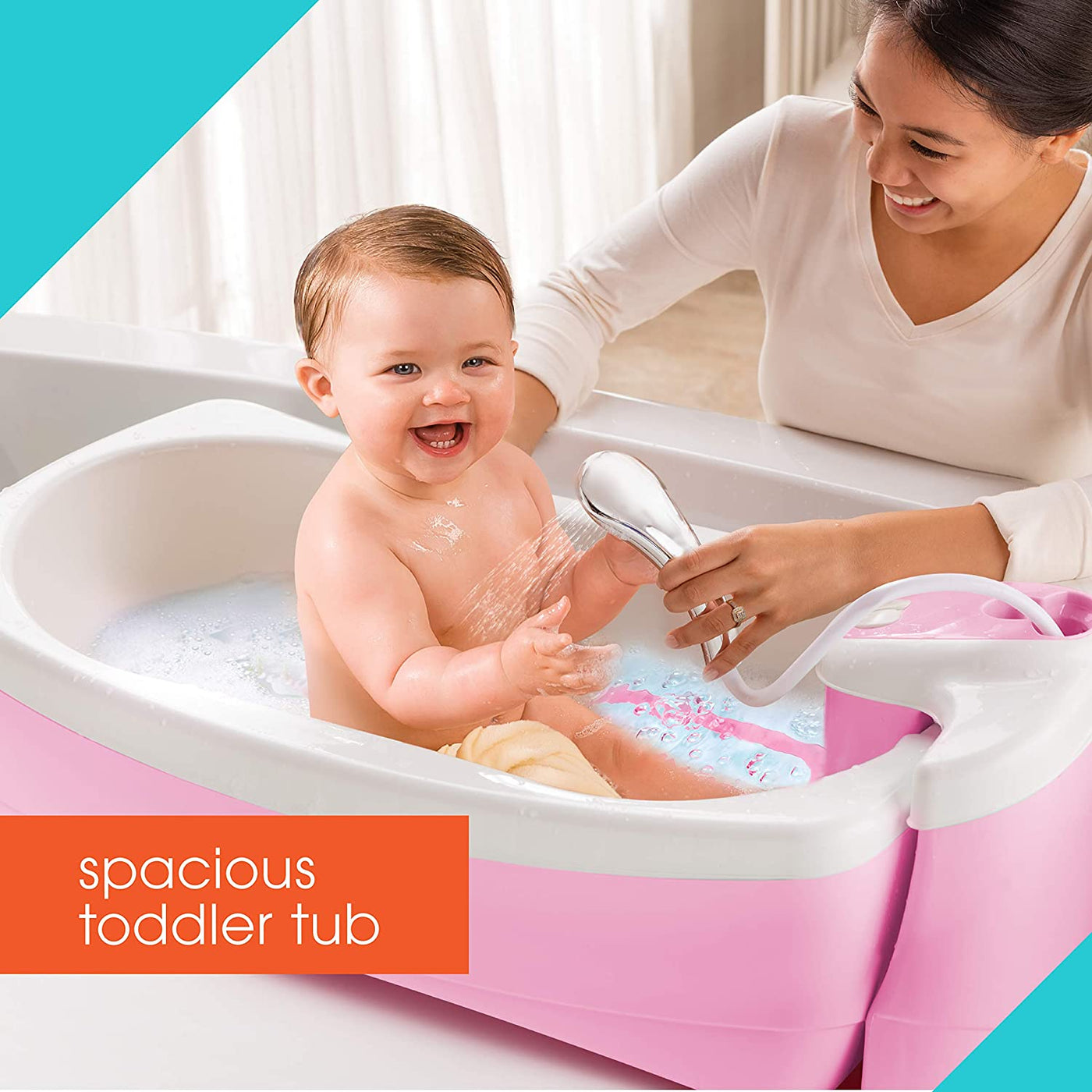 Lil’ Luxuries®: Bath Tub (PInk) | Summer Infant