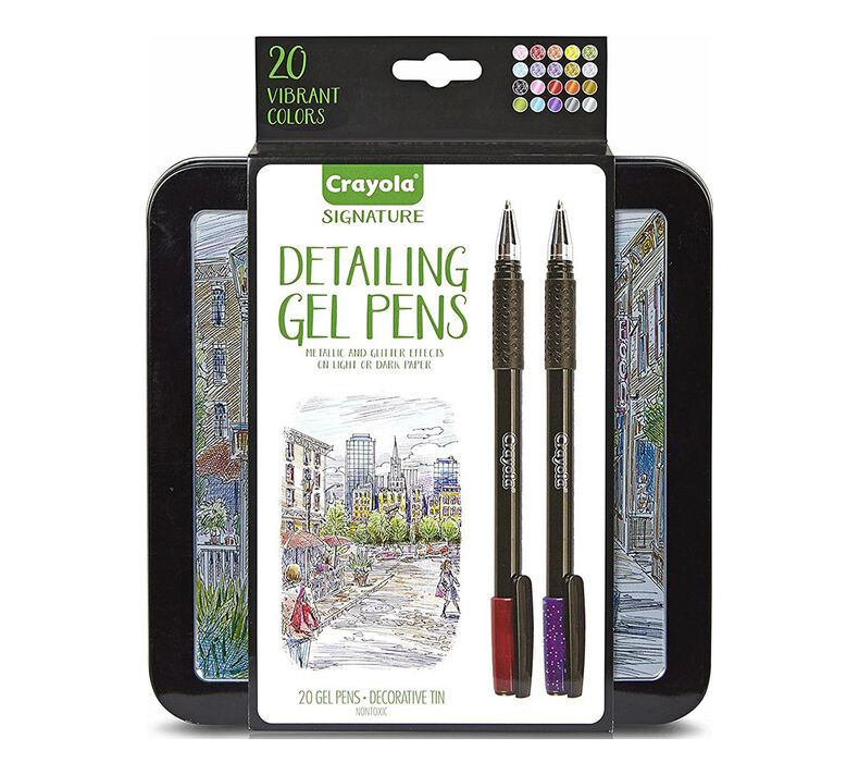 Signature Detailing Gel Pens - 20 Count | Crayola