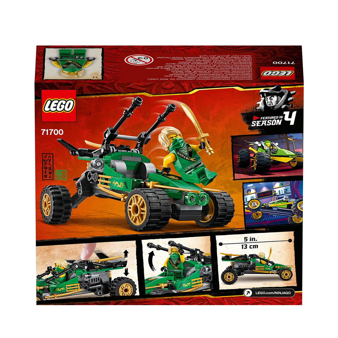 LEGO NINJAGO®: Jungle Raider 71700 | LEGO®
