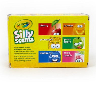 Silly Scents Washable Paints - 6 Count | Crayola