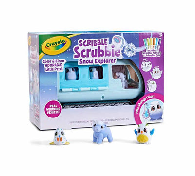 Scribble Scrubbie Pets Arctic Snow Explorer | Crayola