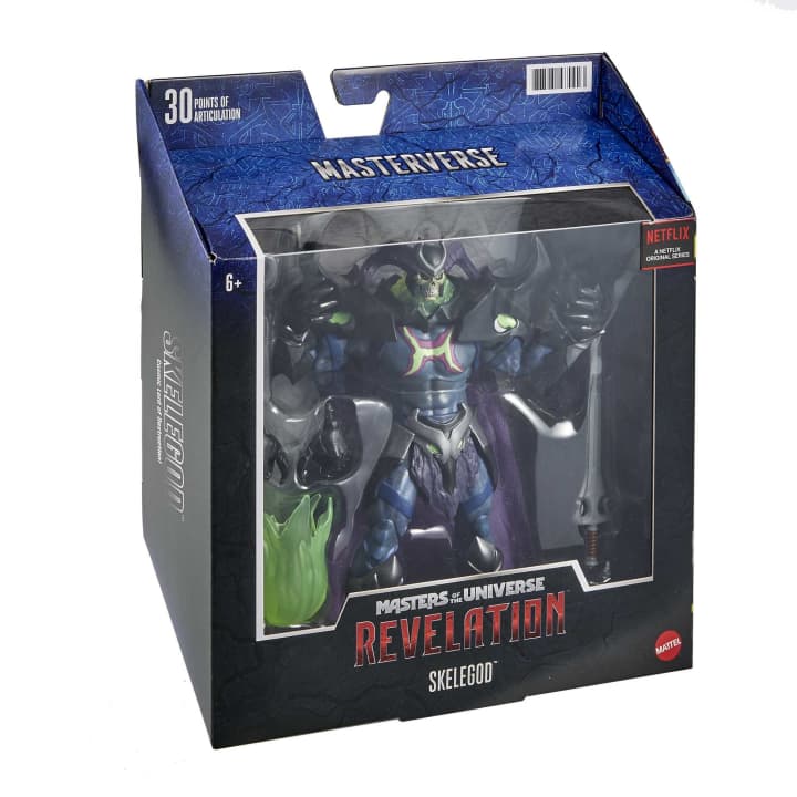 Masters Of the Universe Masterverse Power Of Grayskull Skelegod Action Figure, 9-In | Mattel