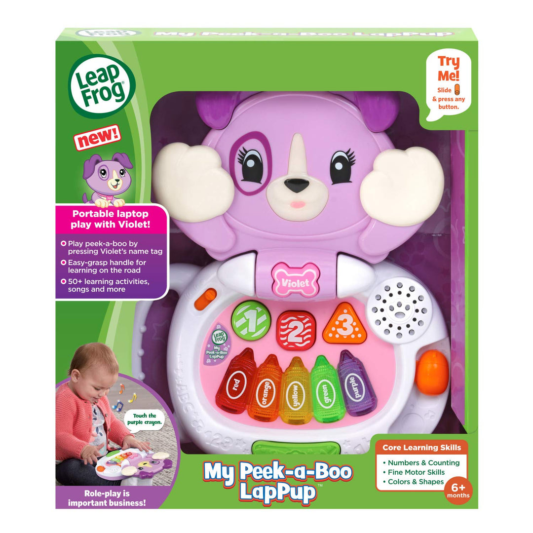 My Peek-a-Boo LapPup™ - Violet | LeapFrog – Krazy Caterpillar