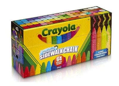 Washable Sidewalk Chalk: 64 Count | Crayola by Crayola, USA Art & Craft