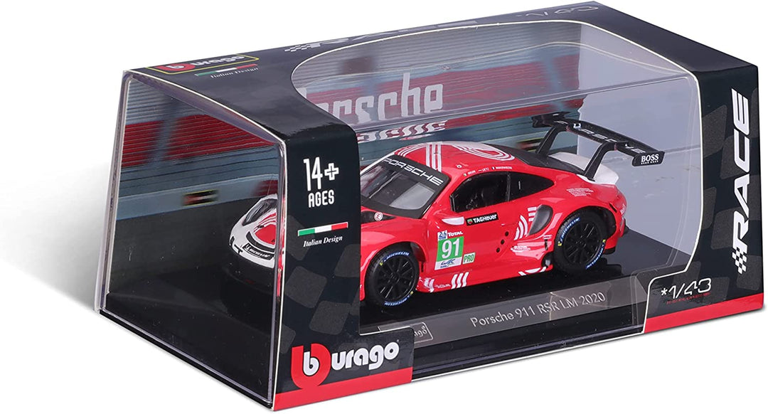 Porsche 911 RSR Le Mans 2020 Spark 1/43 Maquette Voiture De Course