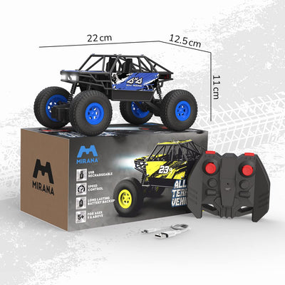 All Terrain Vehicle Remote Car with Nitro Boost-Icy Blue (1:20 Scale) | Mirana