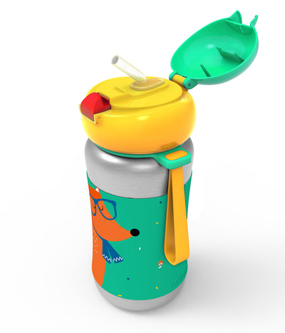 Sport Sipper Stainless Steel Bottle - Young wild and Free | Rabitat