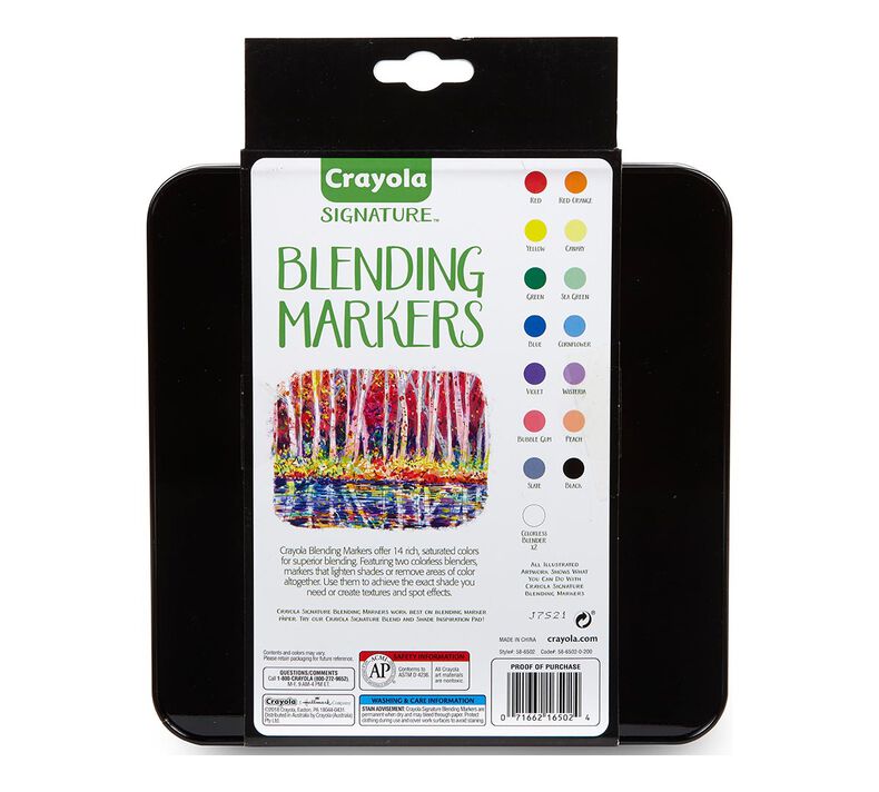 Signature Blending Markers - 16 Count | Crayola