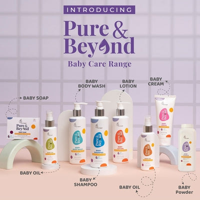 Pure & Beyond Coconut Oil for Baby with Almond & Oatmeal - 100 ML | R For Rabbit