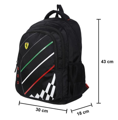 Ferrari Speed Sign: School Bag - 17 Inches | Simba