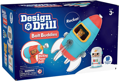 Design & Drill® Bolt Buddies™ Rocket | Learning Resources®