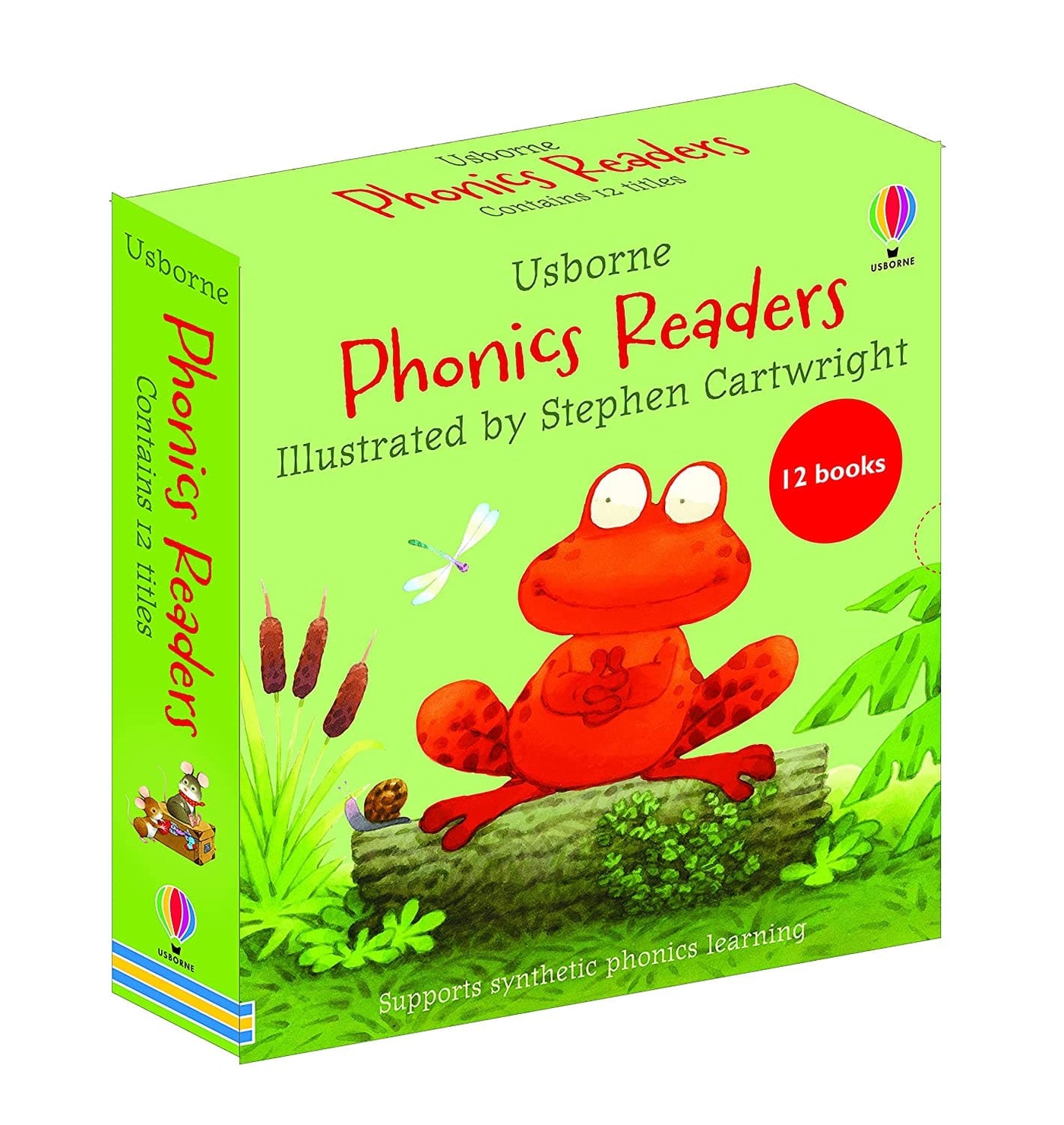 Usborne Phonics Readers (12 Books -Boxset) | Usborne Books by Usborne Books UK Book