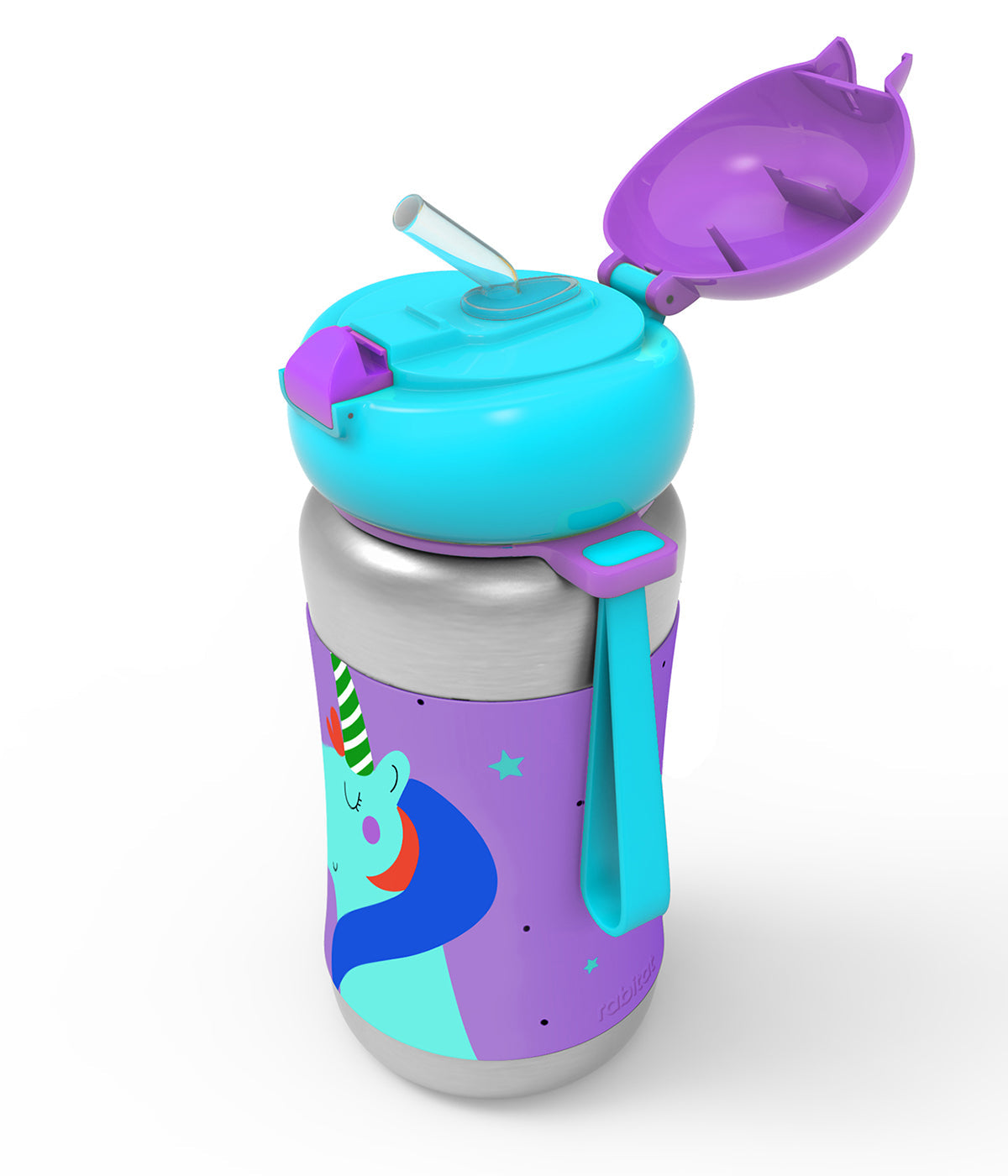 Sport Sipper Stainless Steel Bottle - Love You To The Moon And Back | Rabitat