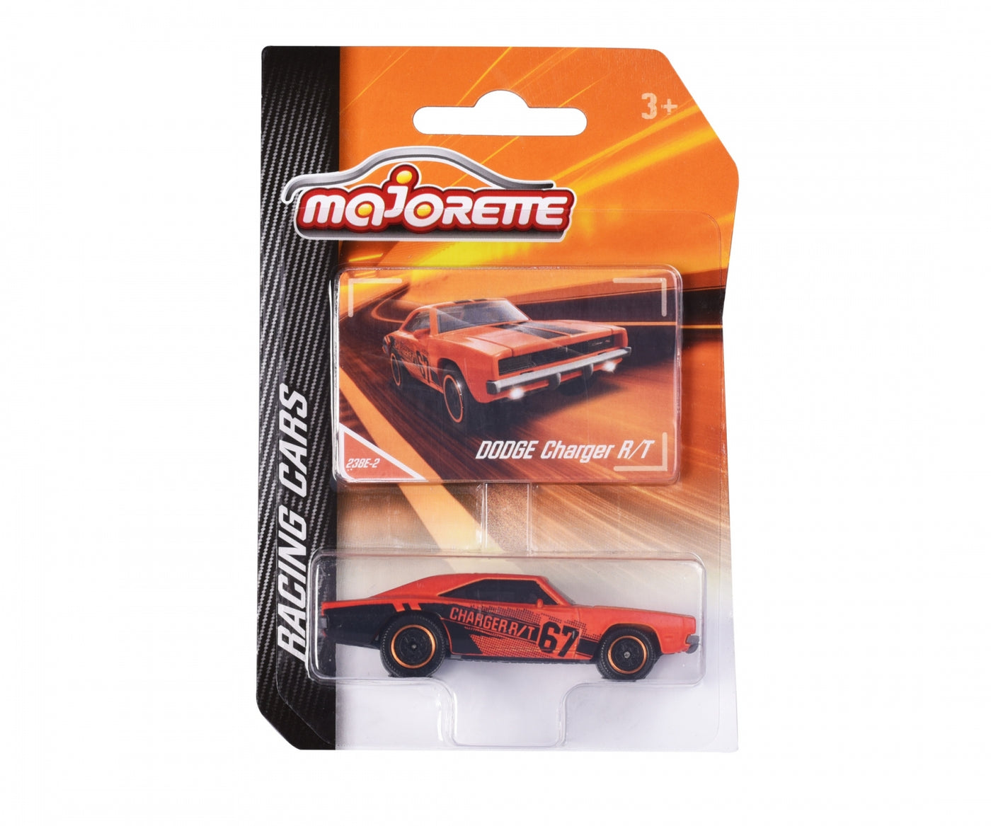 Dodge Charger R/T (Orange) - Racing Cars | Majorette