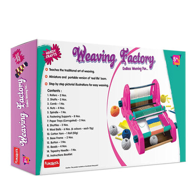 Weaving Factory: Endless Weaving Fun - Handy Craft | Funskool by Funskool, India Art & Craft