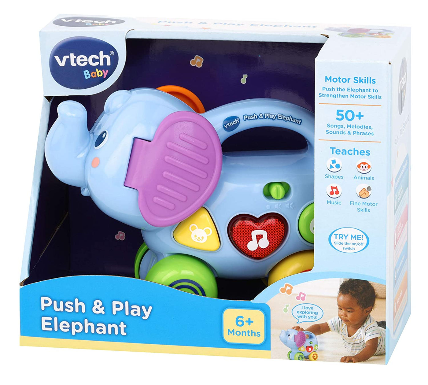 Push & Play Elephant
