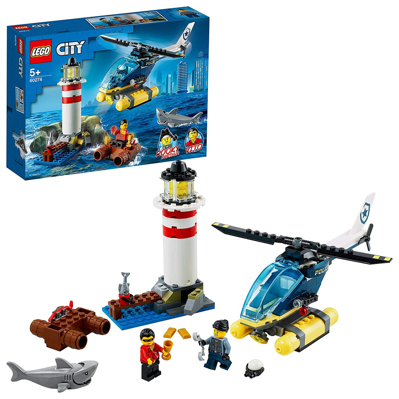 Police Lighthouse Capture, 60274 (Pcs 189) | LEGO® City