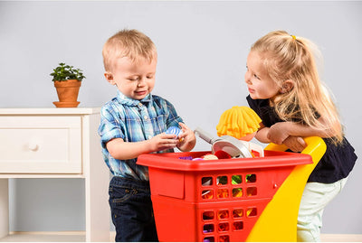 Shopping Cart - Yellow/Red | Little Tikes