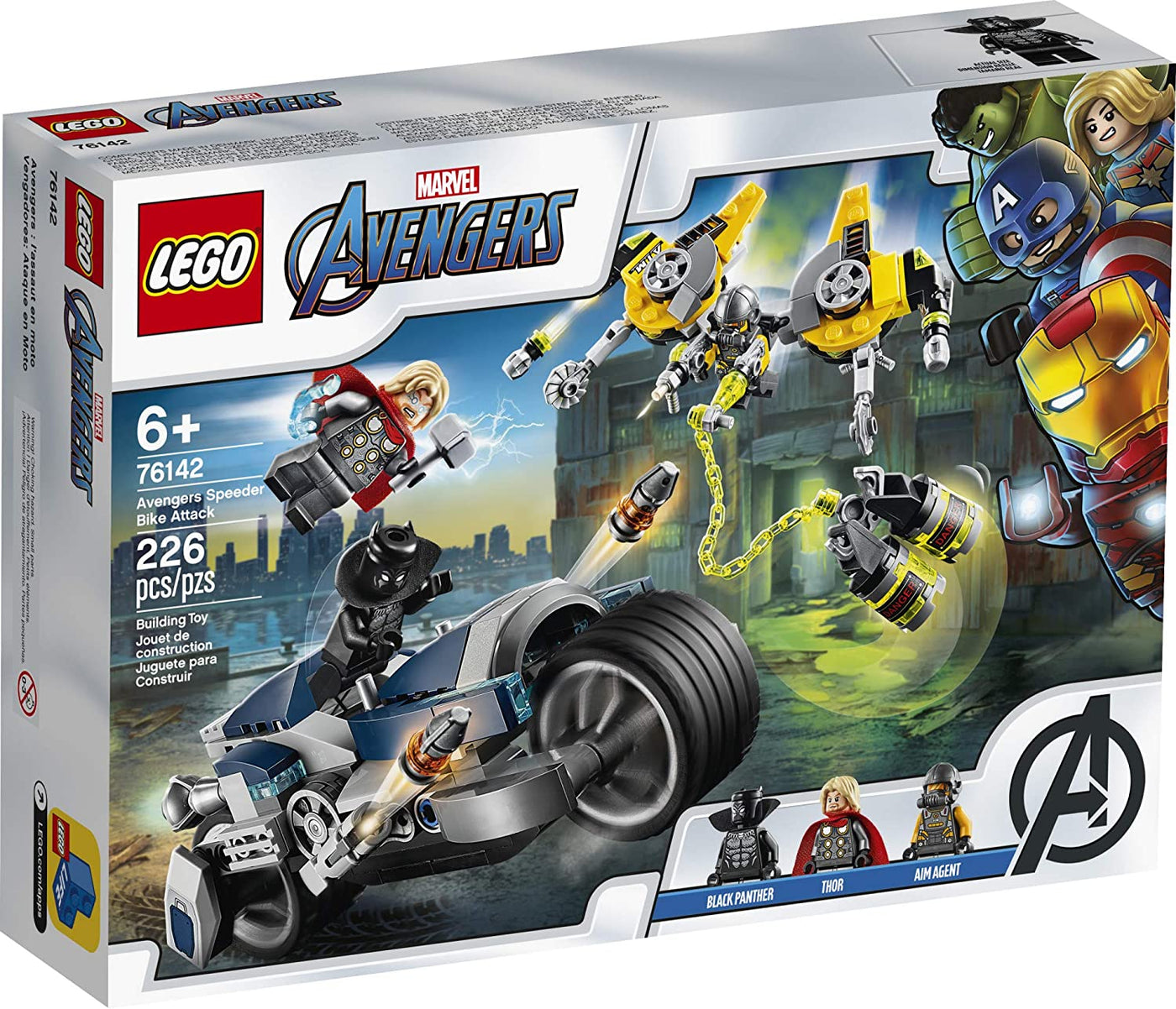 Speeder Bike Attack, 76142 | LEGO® Marvel™ Avengers
