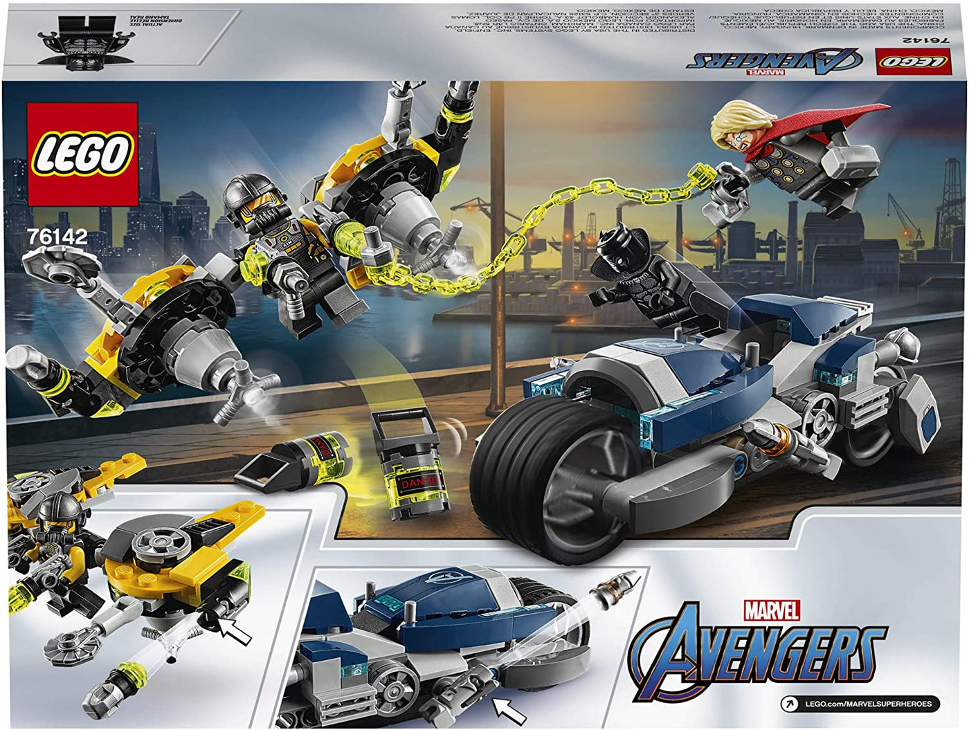 Speeder Bike Attack, 76142 | LEGO® Marvel™ Avengers