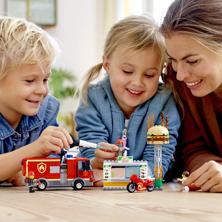 Burger Bar Fire Rescue, 60214 LEGO® City – Krazy Caterpillar