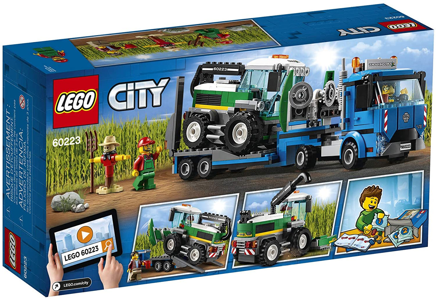 Great Vehicles Harvester Transport, 60223 LEGO® City – Krazy