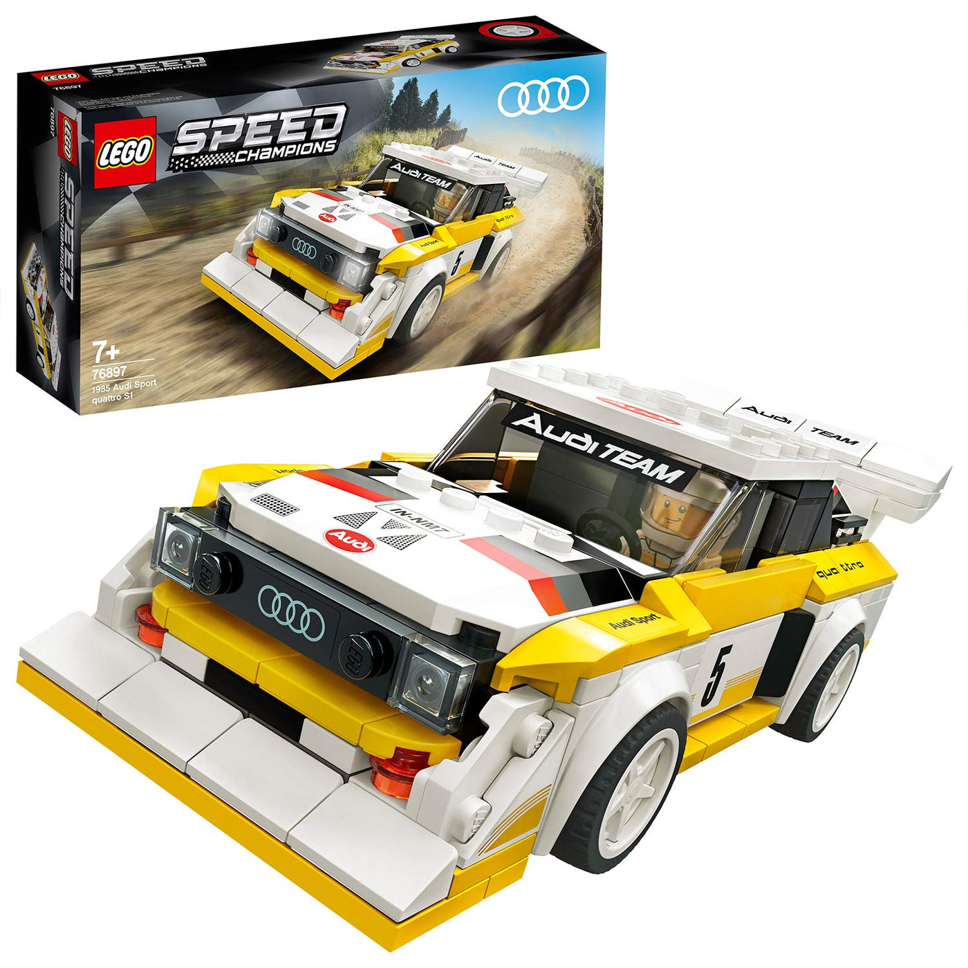 LEGO SPEED 1985 Audi Sport Quattro S1, 76897
