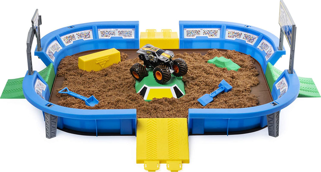 Monster Dirt Arena Set- Max-D Monster Jam – Krazy Caterpillar