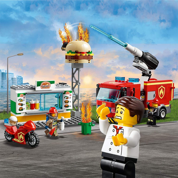 Burger Bar Fire Rescue, 60214 LEGO® City – Krazy Caterpillar
