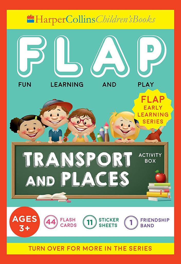 FLAP Transport and Places Activity Box | HarperCollins