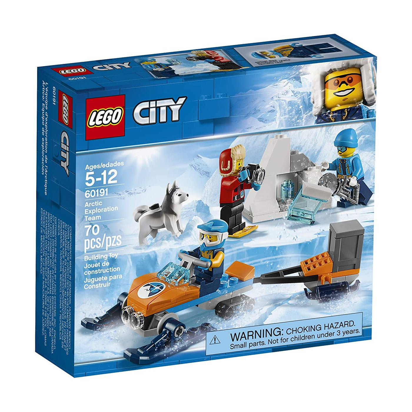 Arctic Exploration Team, 60191 | LEGO® City - Krazy Caterpillar 