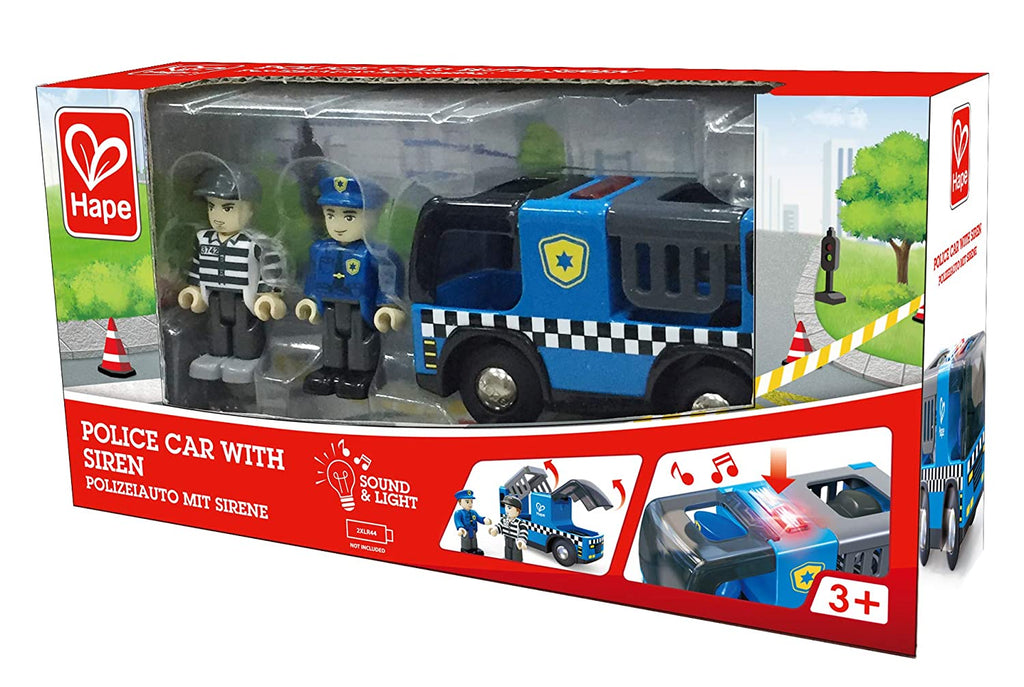 Police Car with Siren - Hape