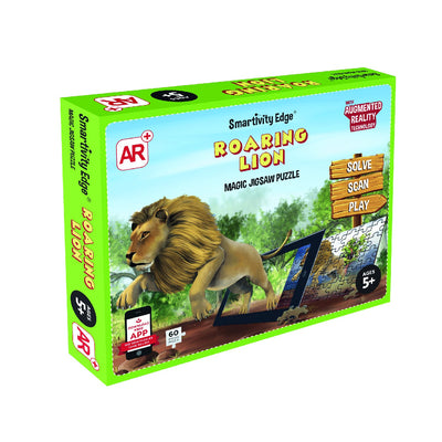 Roaring Lion | Magic Jigsaw Puzzle | Augmented Reality - Krazy Caterpillar 