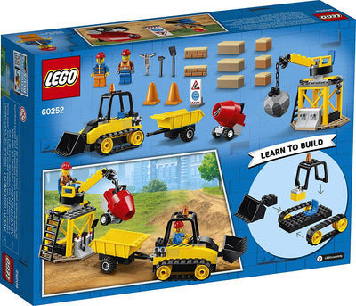 Construction Bulldozer, 60252 (126 Pieces) | LEGO® City - Krazy Caterpillar 