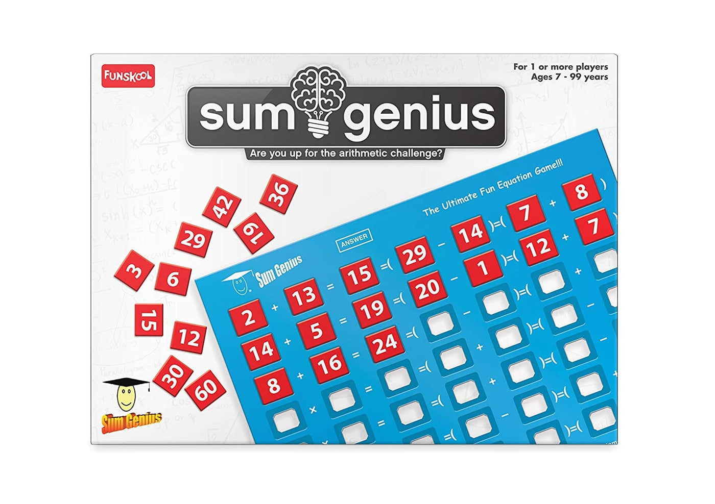 Sum Genius - Arithmetic Challenge | Funskool by Funskool, India Game